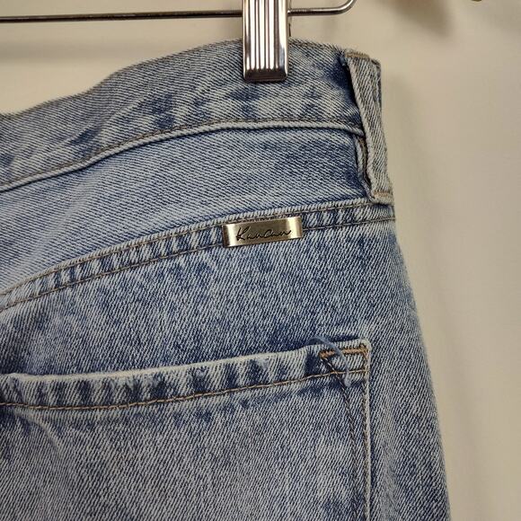 KANCAN JEANS HIGH RISE WIDE LEG WOMEN'S SIZE 11 / 29 RELAXED BAGGY MEDIUM WASH - Picture 10 of 17